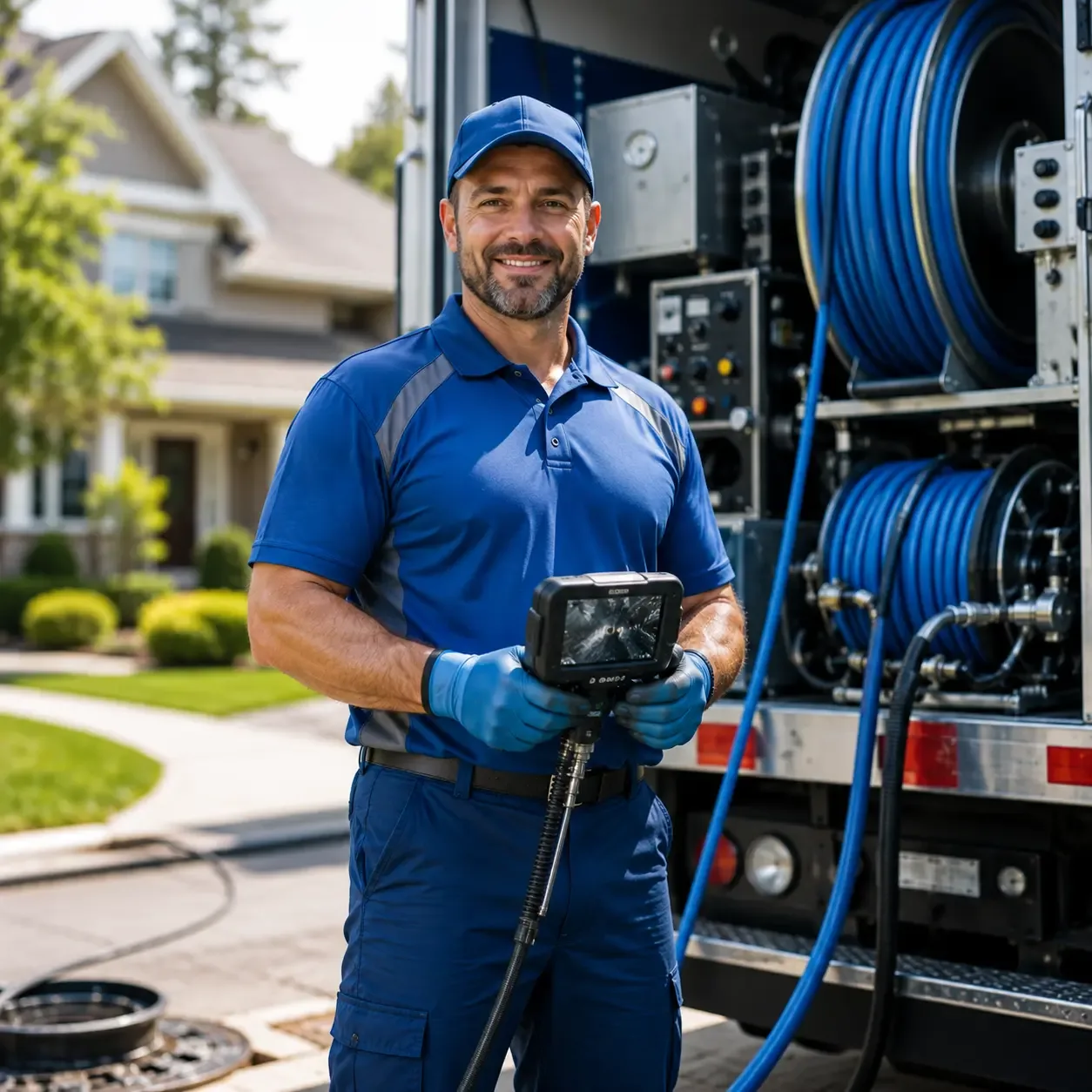 Local outdoor drain cleaning specialists in Bowerston, OH